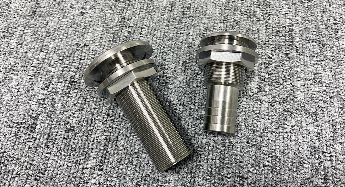Marine Titanium Alloy Boat Thru-skrov
