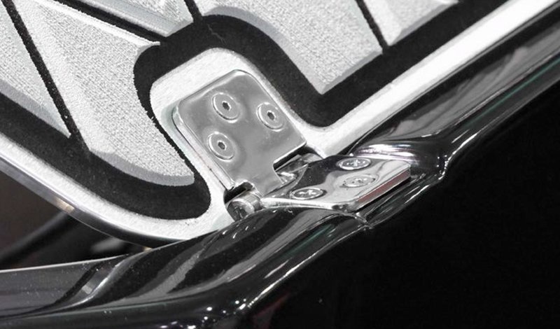 Gjutningsfriktion gångjärn