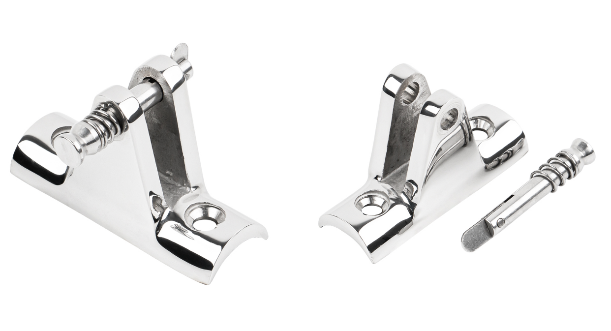 Andy Marine 316 Rostfritt stål Konkavt basdäckgångjärn