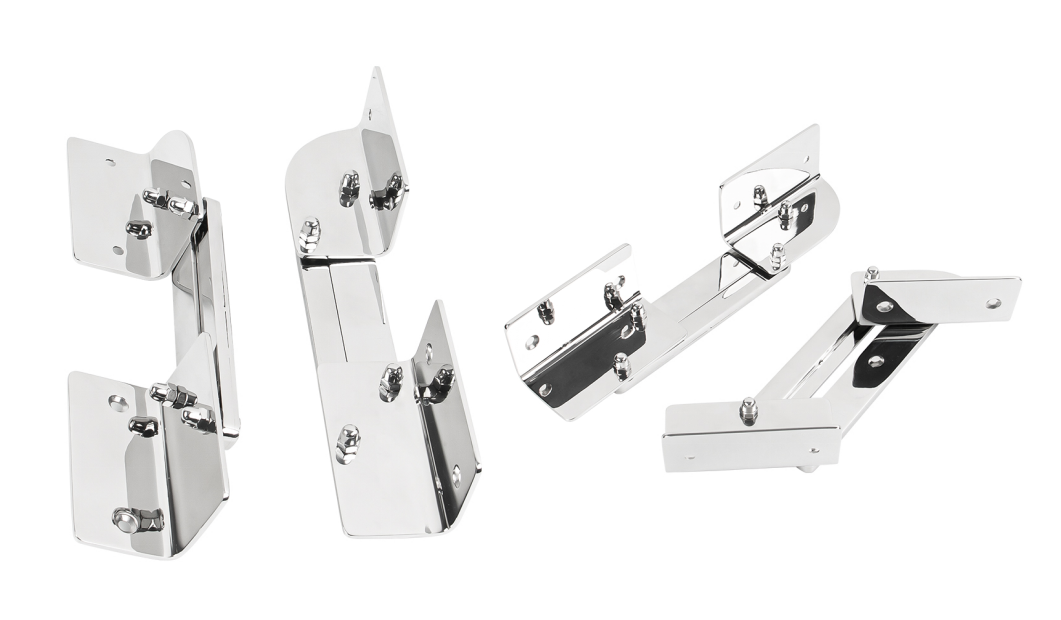 Stolsstödet i rostfritt stål 316 ger skydd för din seglingsresa