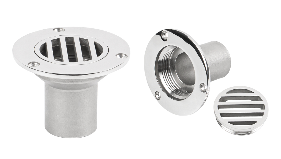 316 Rostfritt stål Avtagbar sittbrunnsavlopp