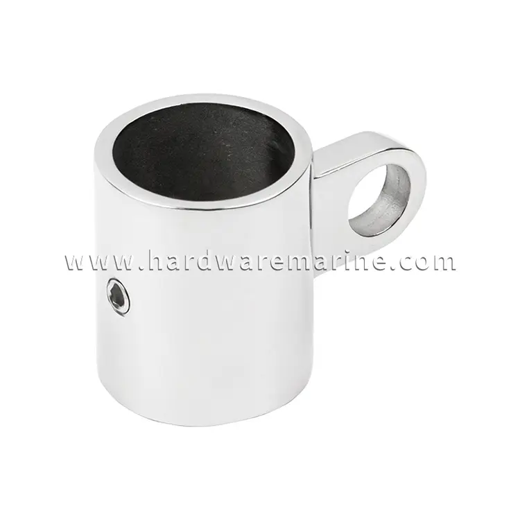 316 Rostfritt stål Bimini Top Tube -kontakt