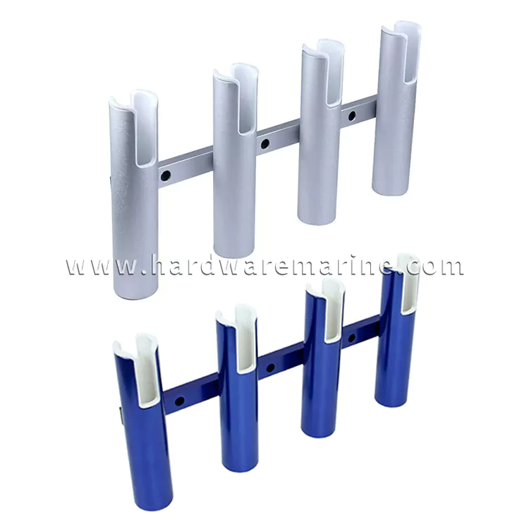 Aluminiumlegering Marine 4 Tube Fishing Rod Holder